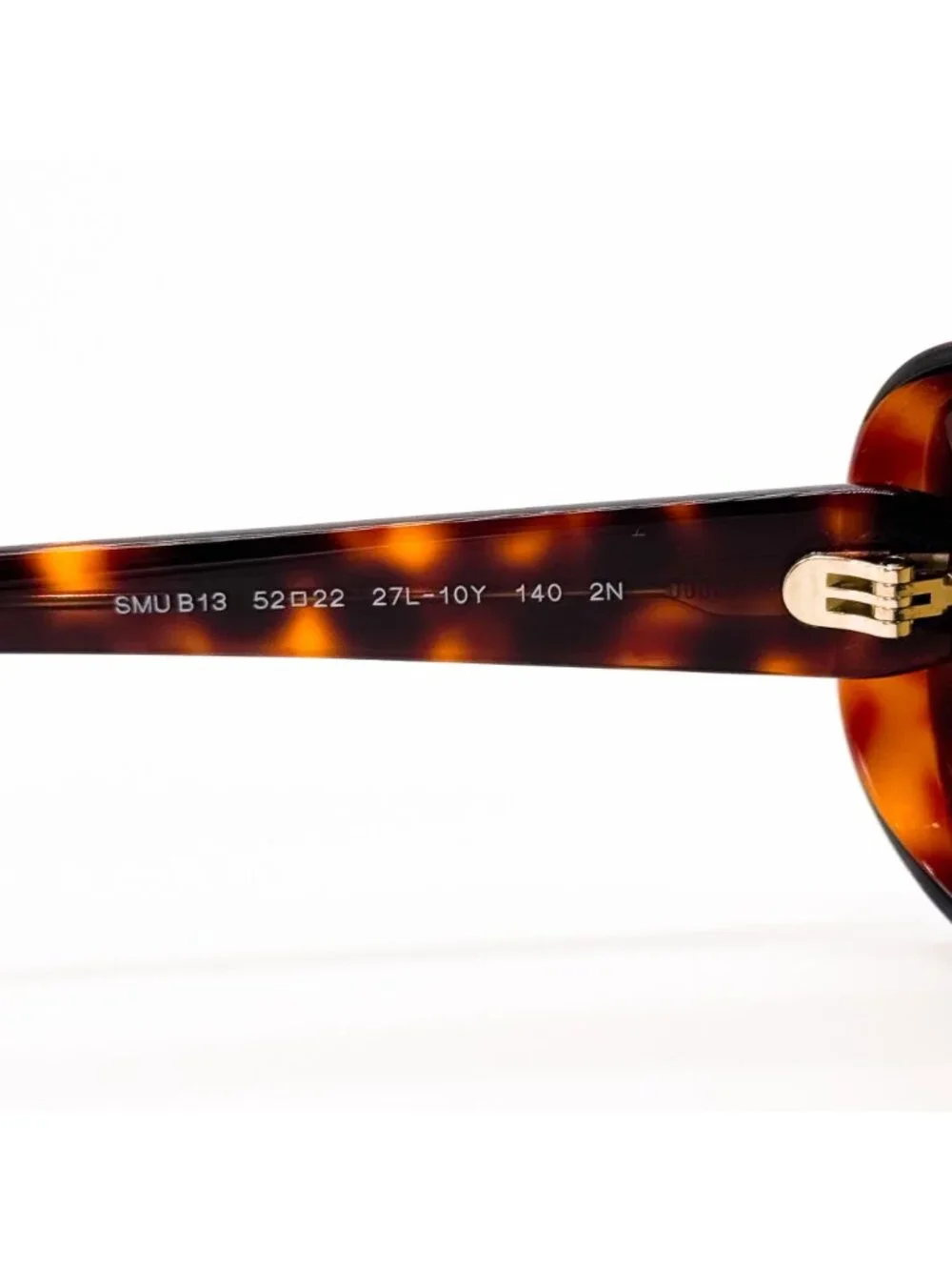 New Miu Miu MUB13S 27L10Y Havana Yellow Women Sunglasses SMU B13